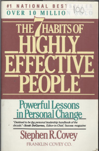 The 7 Habits of Highly Effective People: restoring the caracter ethic